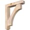 Ekena Millwork Westlake Craftsman Smooth Bracket w/ Offset Brace, Douglas Fir, 5 1/2"W x 28"D x 32"H BKT0604X28X32WTL04SDF - alternate 1